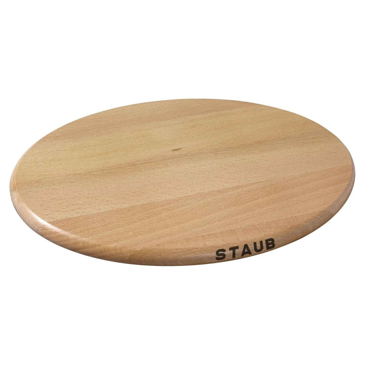 11.25 inch, Oval, Magnetic Wood Trivet, Brown