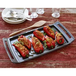 18.25 inch x 9.5-inch, Double Burner Griddle / Plancha