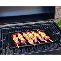 18.25 inch x 9.5-inch, Double Burner Griddle / Plancha