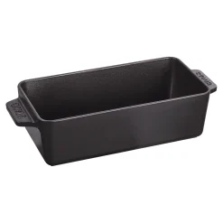 11.25 inch x 5-inch, Loaf Pan NO LID, black matte