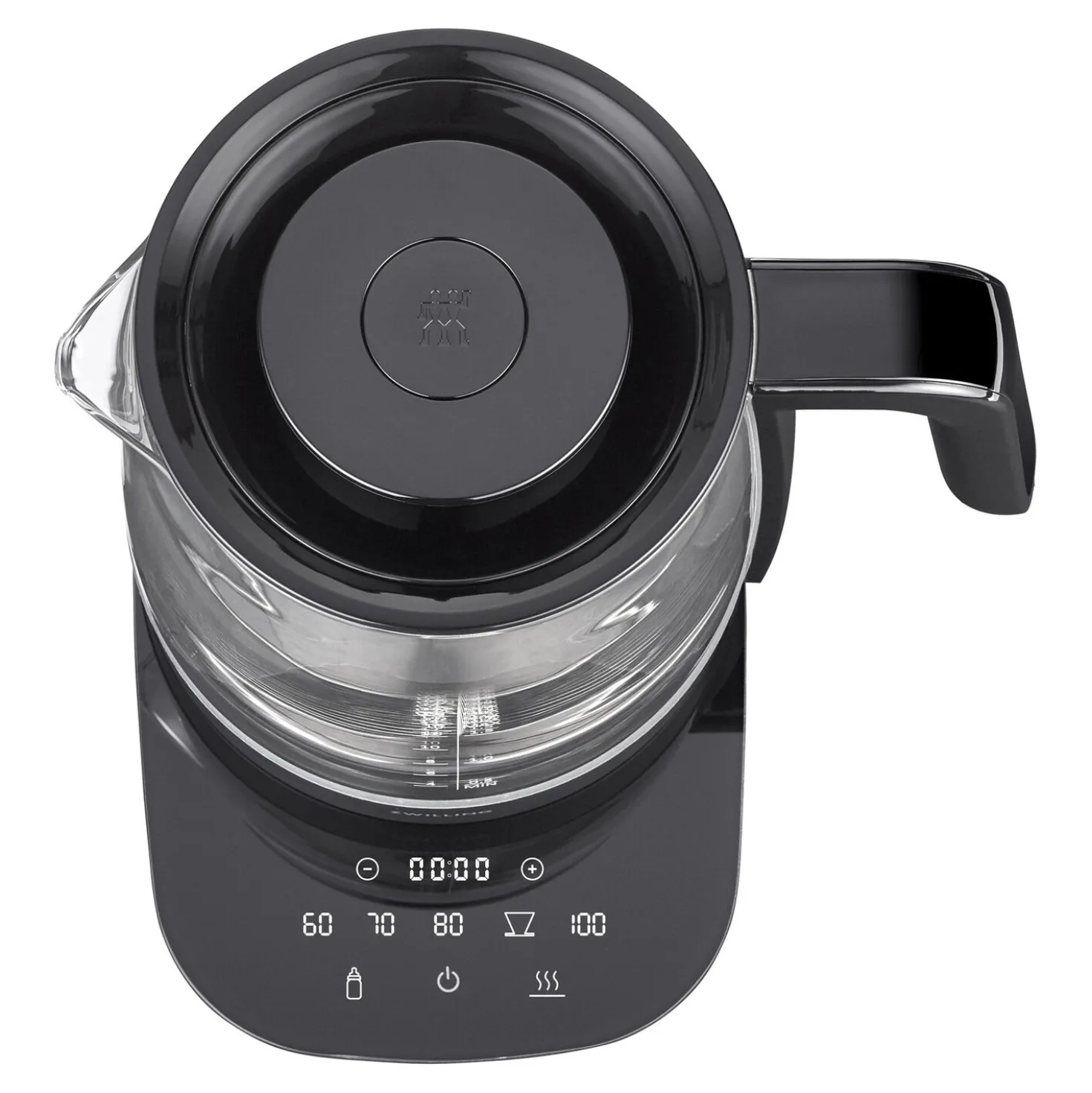 1.7 l, Glass Kettle - Black Matte