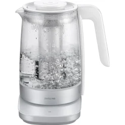 1.7 l, Glass Kettle - Silver