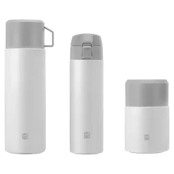 3 pc To Go Set Silver white