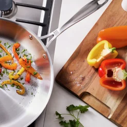 3 Ply, 12-inch, 18/10 Stainless Steel, Frying Pan