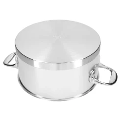 4.2 qt, 18/10 Stainless Steel, Dutch Oven With Lid