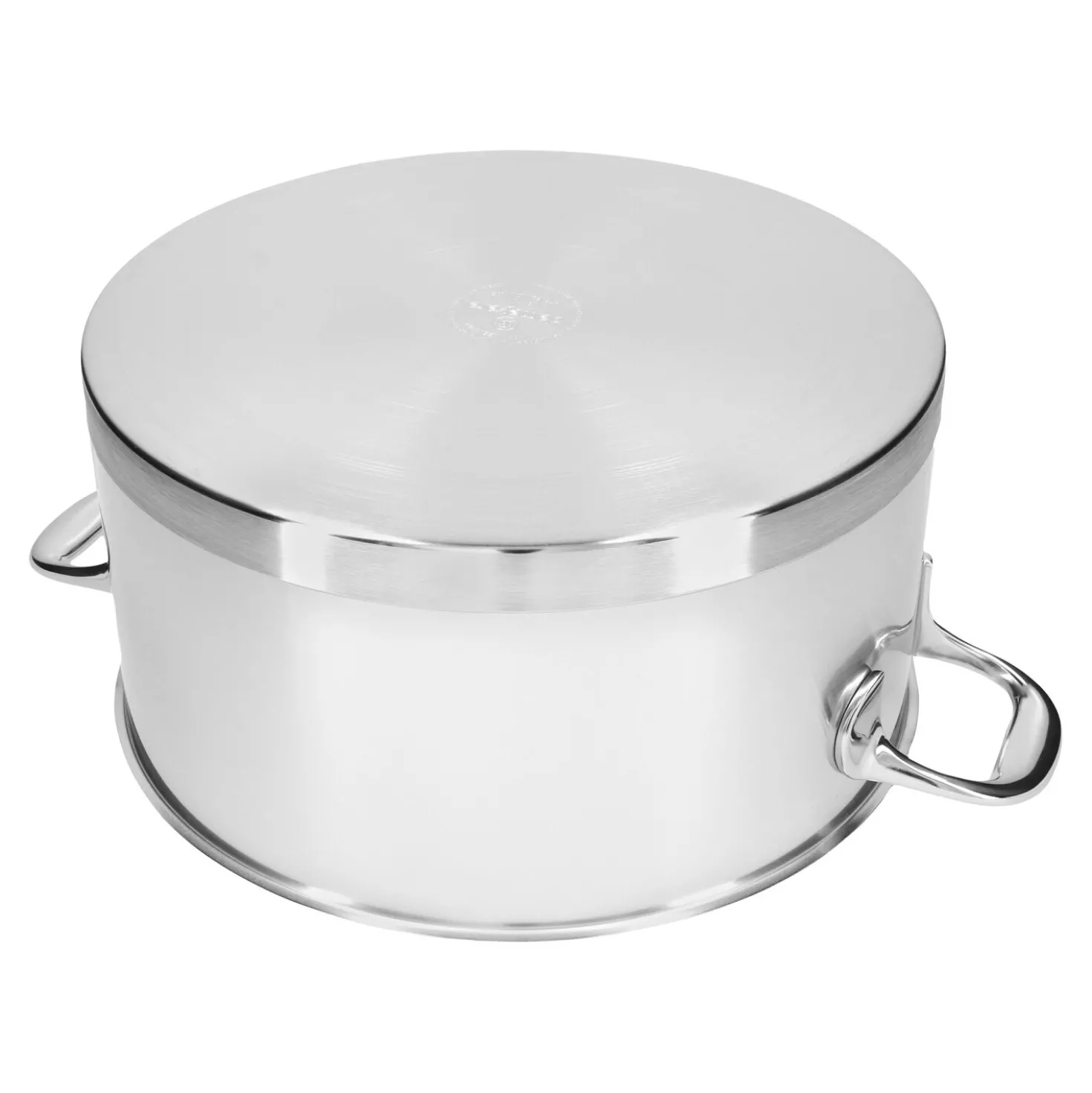 8.9 qt, 18/10 Stainless Steel, Dutch Oven With Lid