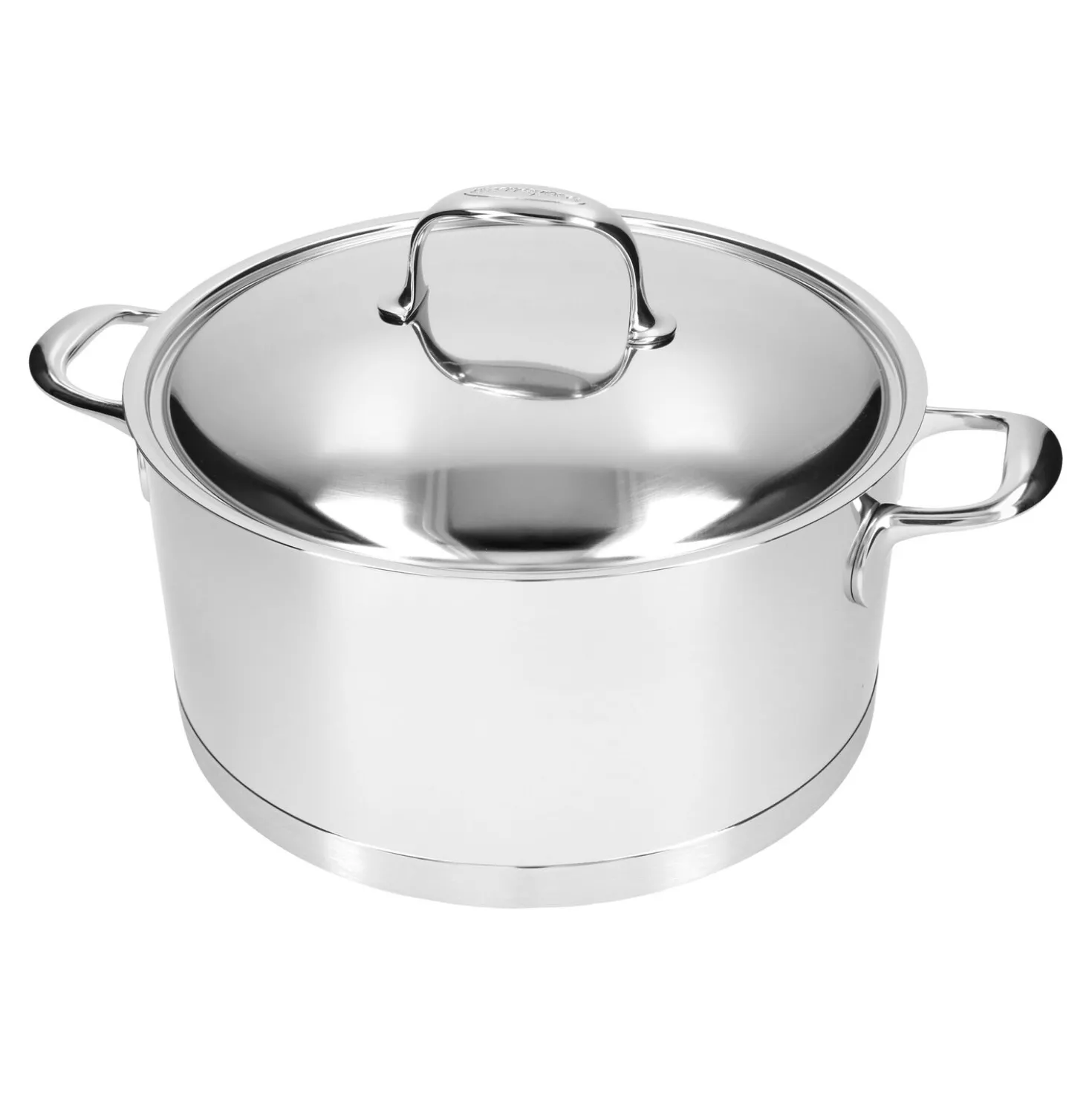 8.9 qt, 18/10 Stainless Steel, Dutch Oven With Lid