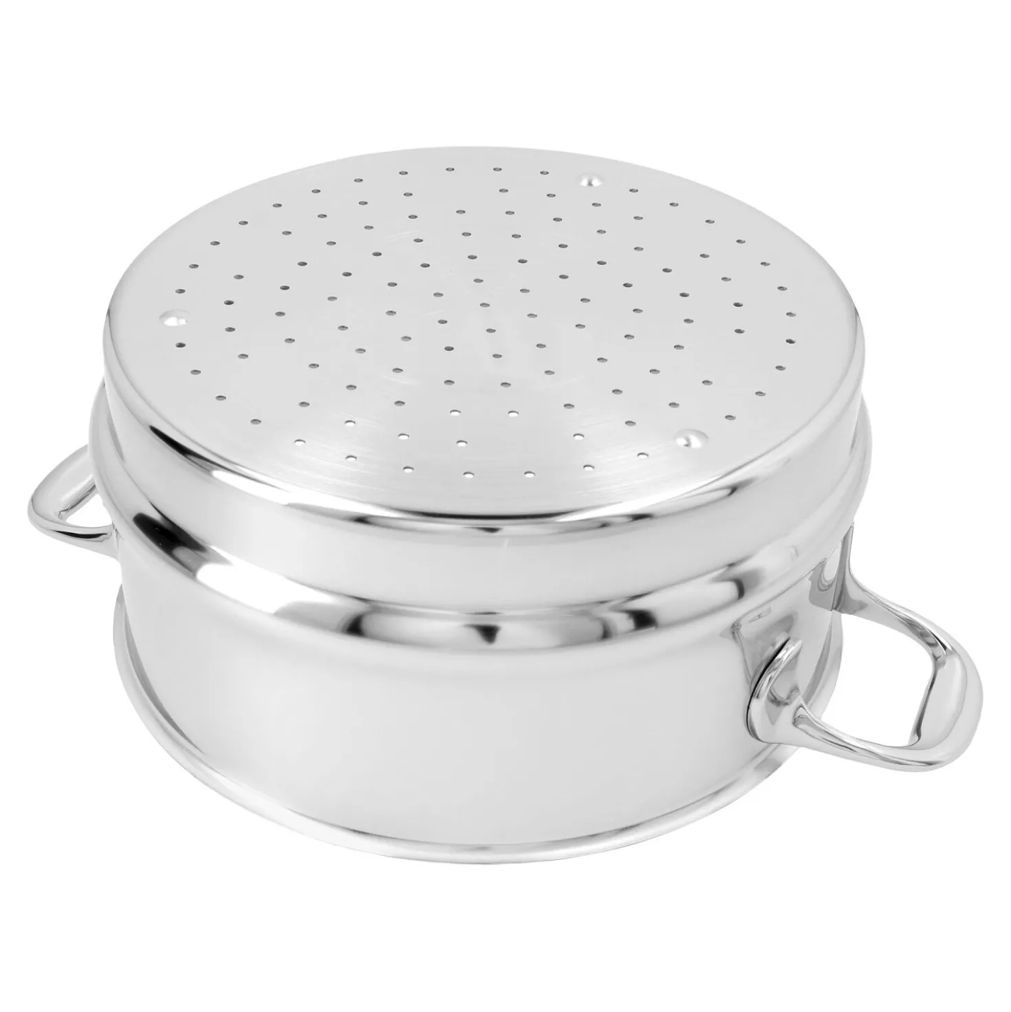 5.5 qt, 18/10 Stainless Steel Steamer Insert