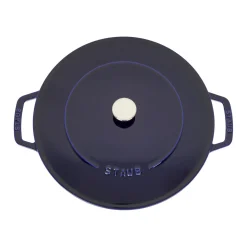 4 qt, Braiser With Lid, Dark Blue