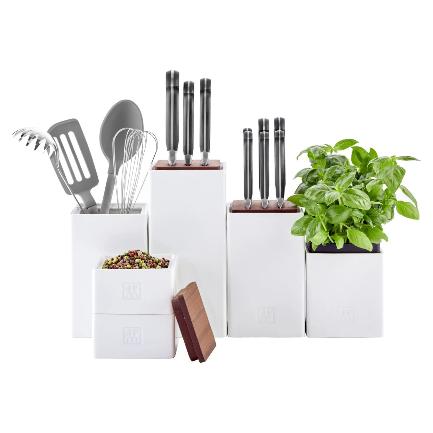 1.5 qt, Ceramic, Large Box With Knife Lid