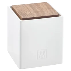 0.9 qt, Ceramic, Medium Box With Herb Pot And Lid