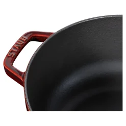 3.75 qt, Essential French Oven Rooster Lid, grenadine