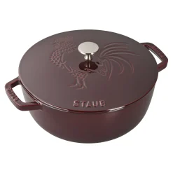 3.75 qt, Essential French Oven Rooster Lid, grenadine