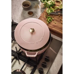 5.25 qt, Essential French Oven, Pink Peony
