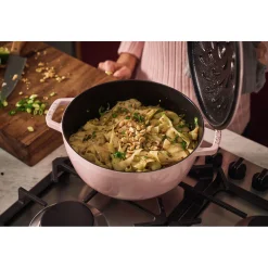 5.25 qt, Essential French Oven, Pink Peony