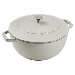 5.25 qt, Essential French Oven, white truffle