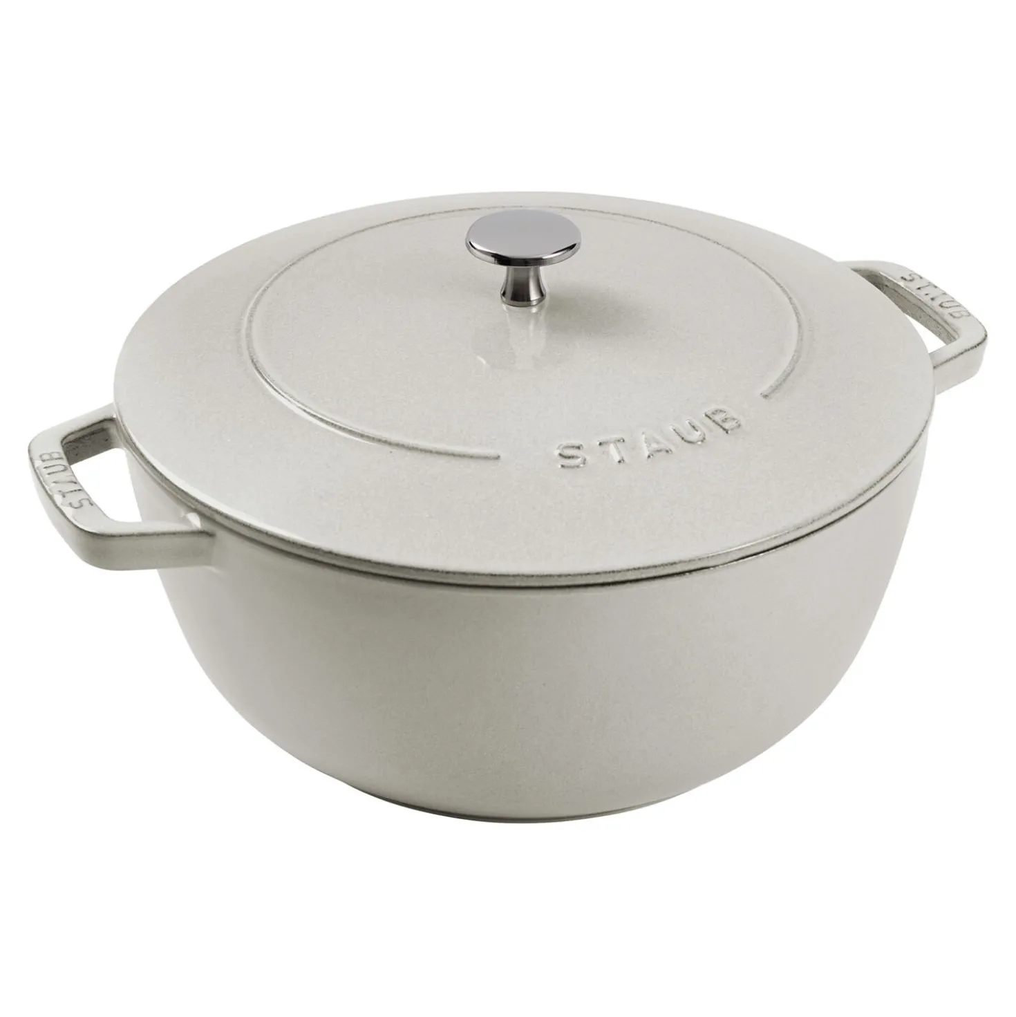 5.25 qt, Essential French Oven, white truffle