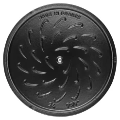 3.75 qt, Essential French Oven Lilly Lid, dark blue