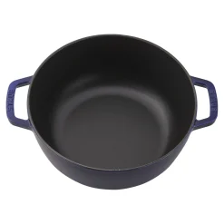 3.75 qt, Essential French Oven Rooster Lid, dark blue