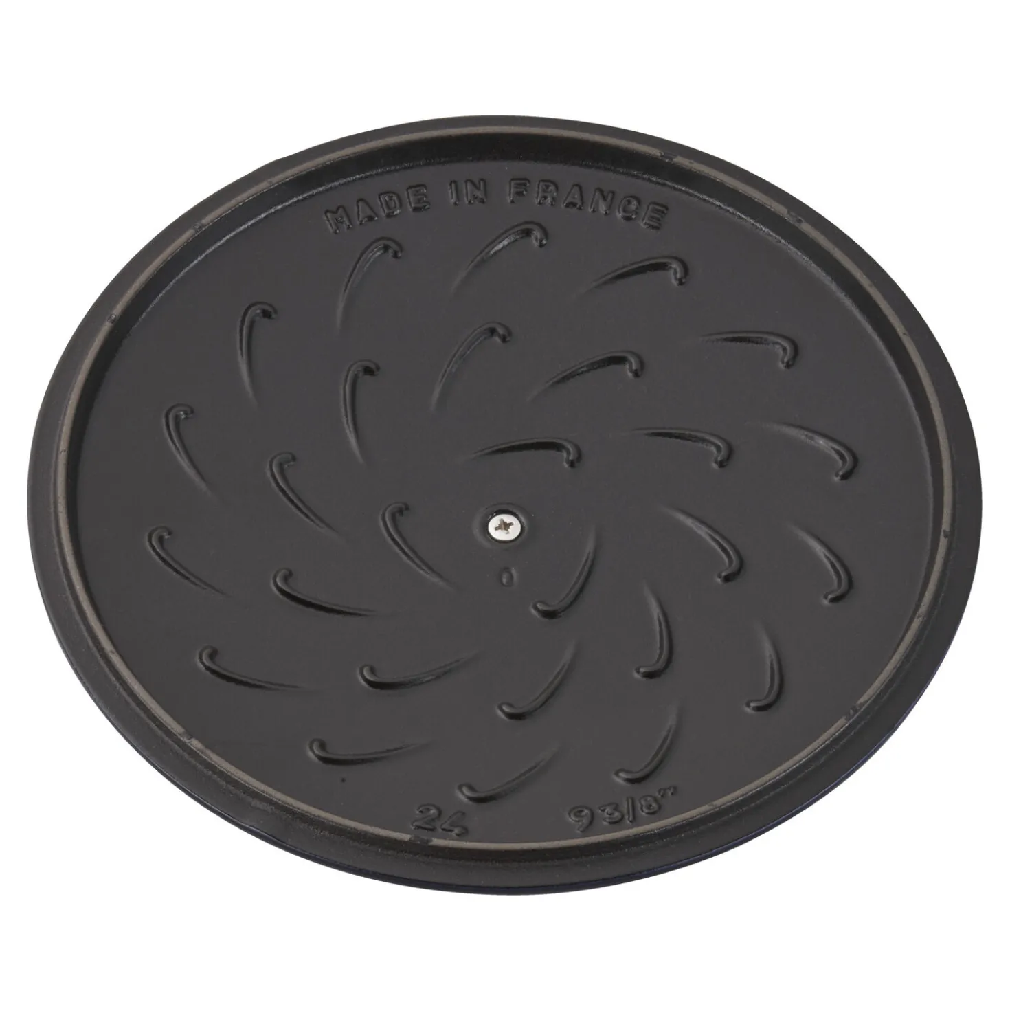 3.75 qt, Essential French Oven Rooster Lid, dark blue