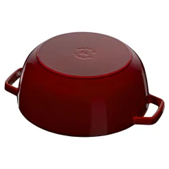 3.75 qt, Essential French Oven Lilly Lid, grenadine