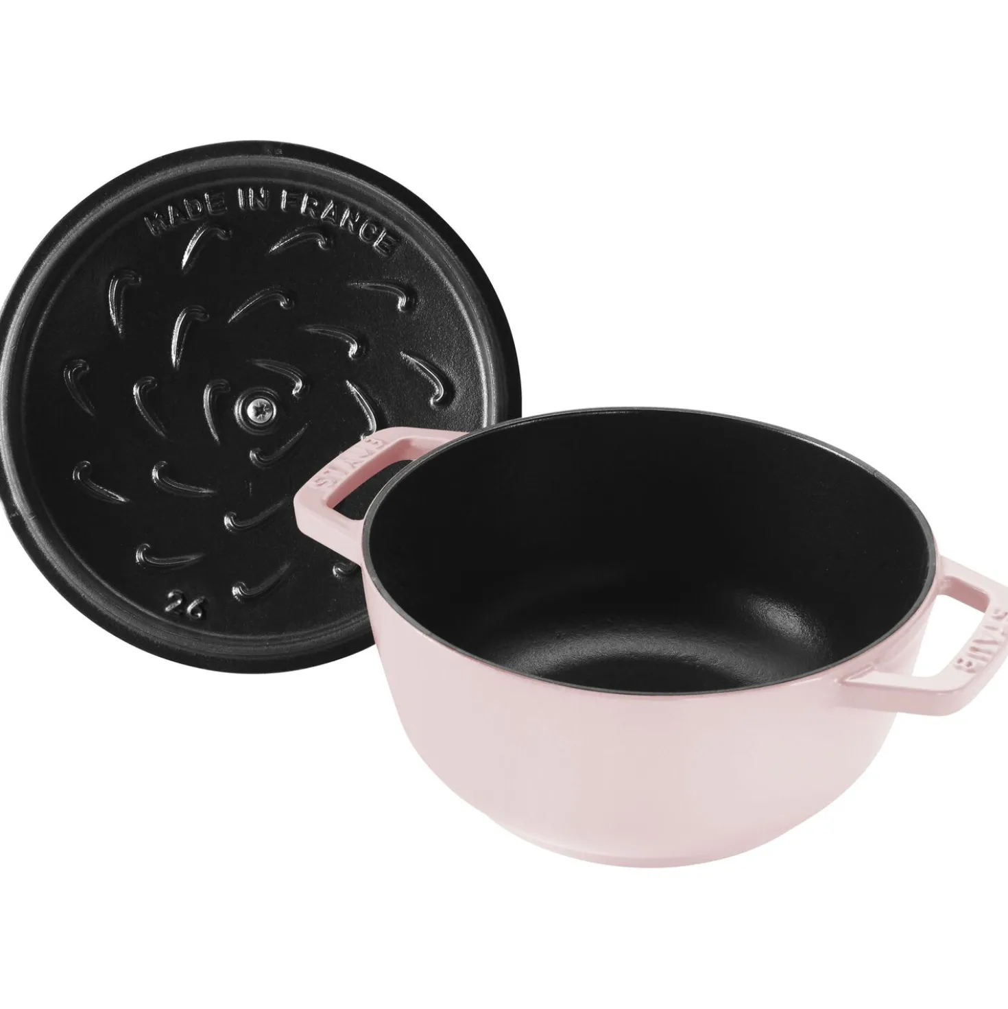 5.25 qt, Essential French Oven, Pink Peony - Factory Second