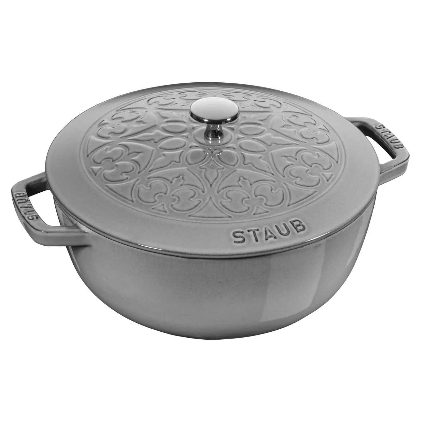 3.75 qt, Essential French Oven Lilly Lid, graphite grey