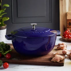 5.25 qt, Essential French Oven, dark blue