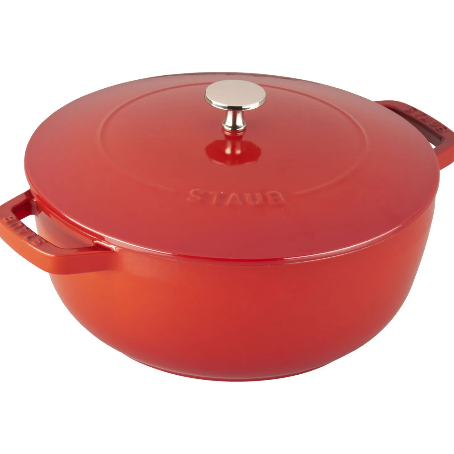 3.75 qt, French oven, cherry - Factory Second