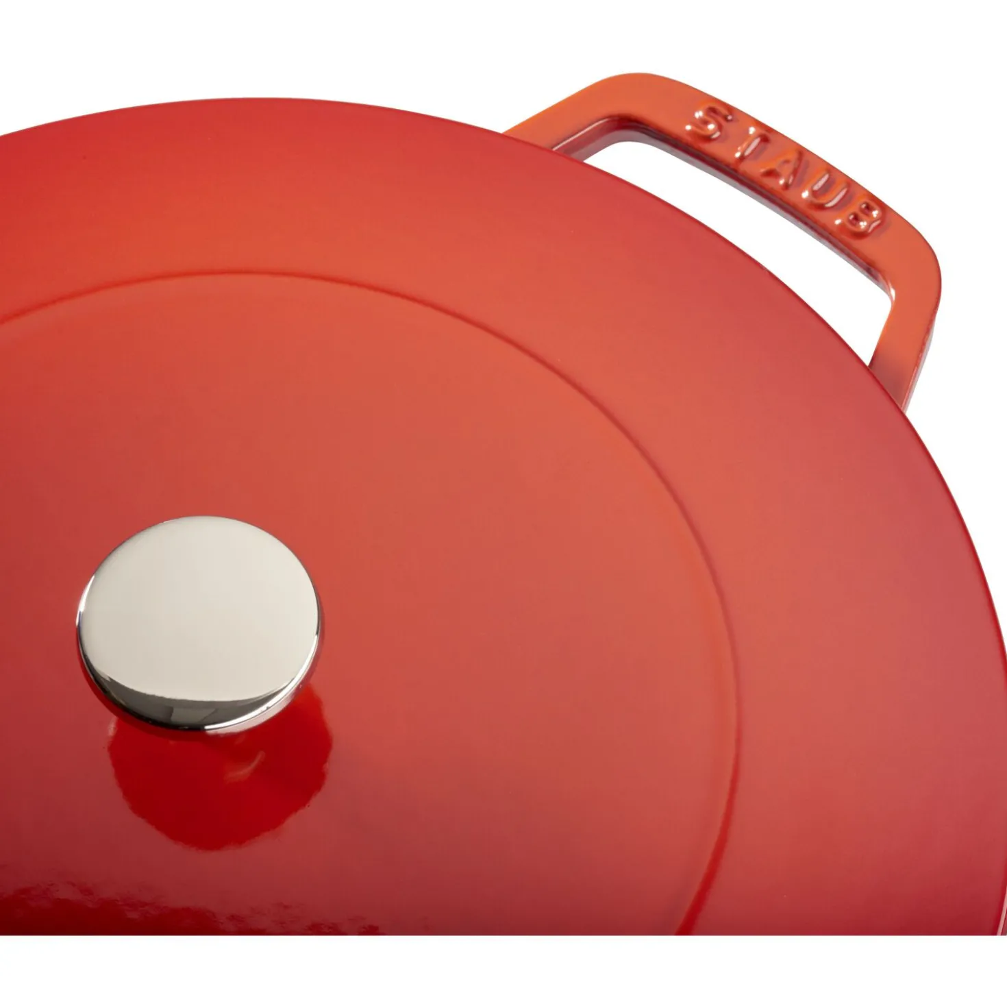 3.75 qt, French oven, cherry - Factory Second