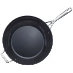 5 qt Hard Anodized Ceramic Nonstick Deep Fryer, Aluminum