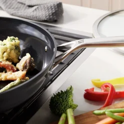 5 qt Hard Anodized Ceramic Nonstick Deep Fryer, Aluminum