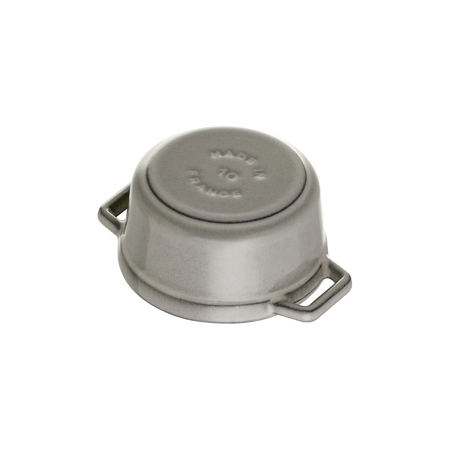 0.275 qt, Mini Round Dutch Oven, graphite grey