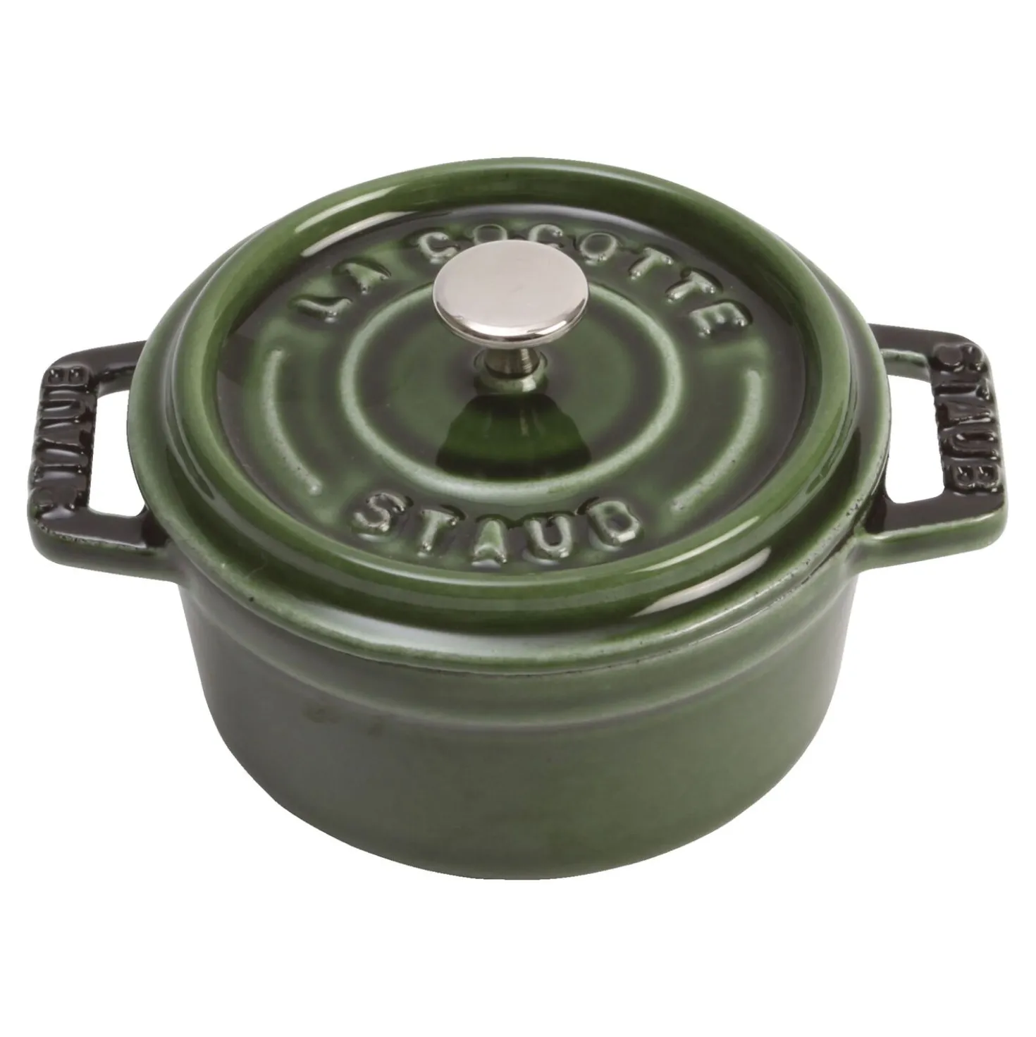 0.275 qt, Mini Round Dutch Oven, basil
