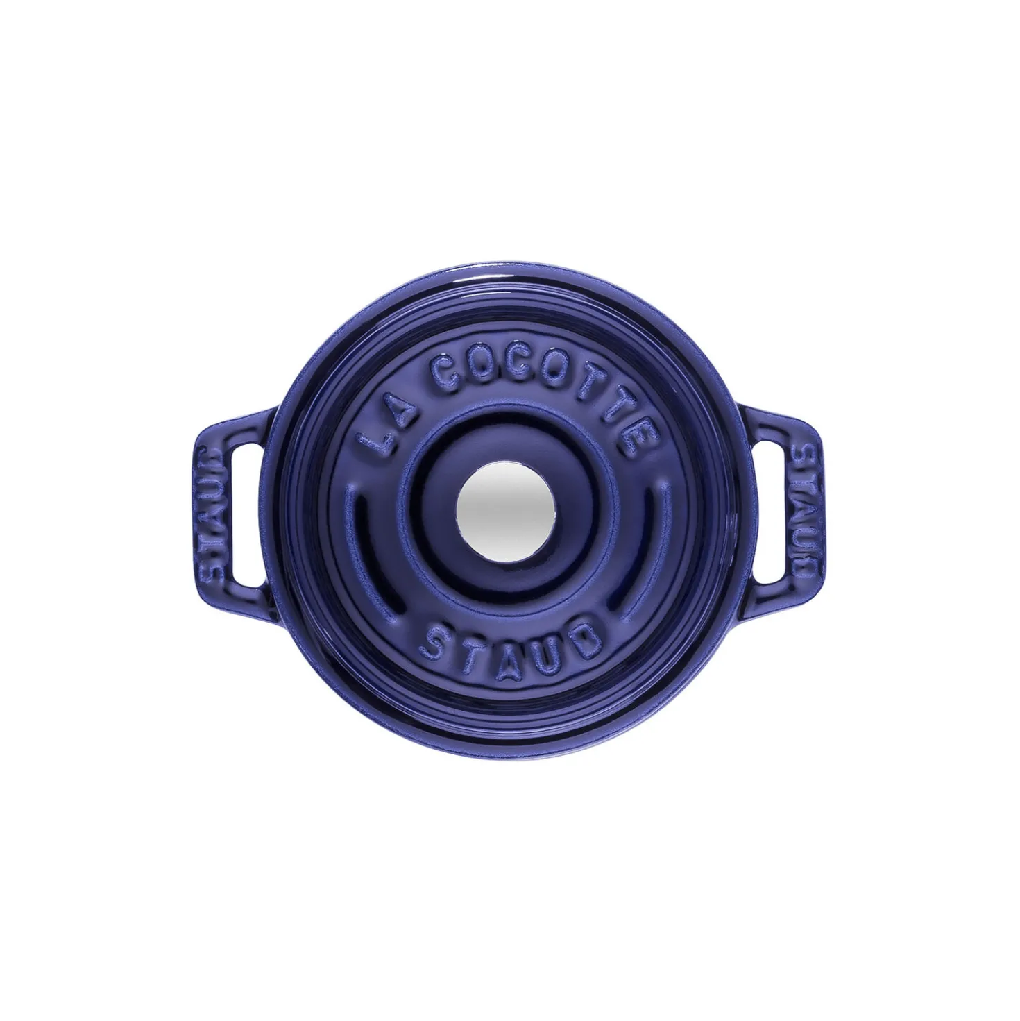 0.275 qt, Mini Round Dutch Oven, dark blue