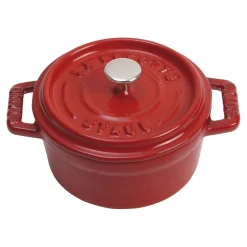0.275 qt, Mini Round Dutch Oven, cherry