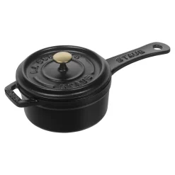 0.275 qt Mini Saucepan - Black, Cast Iron