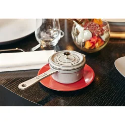 0.275 qt Mini Saucepan - Graphite Grey, Cast Iron