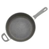 3.9 qt Nonstick Saut&eacute; Pan With Lid And Helper Handle, Aluminum