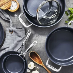 3 qt, Non-stick, Stainless Steel Ceramic Saut&eacute; Pan