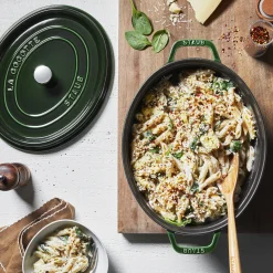 5.75 qt, Oval, Dutch Oven, Basil