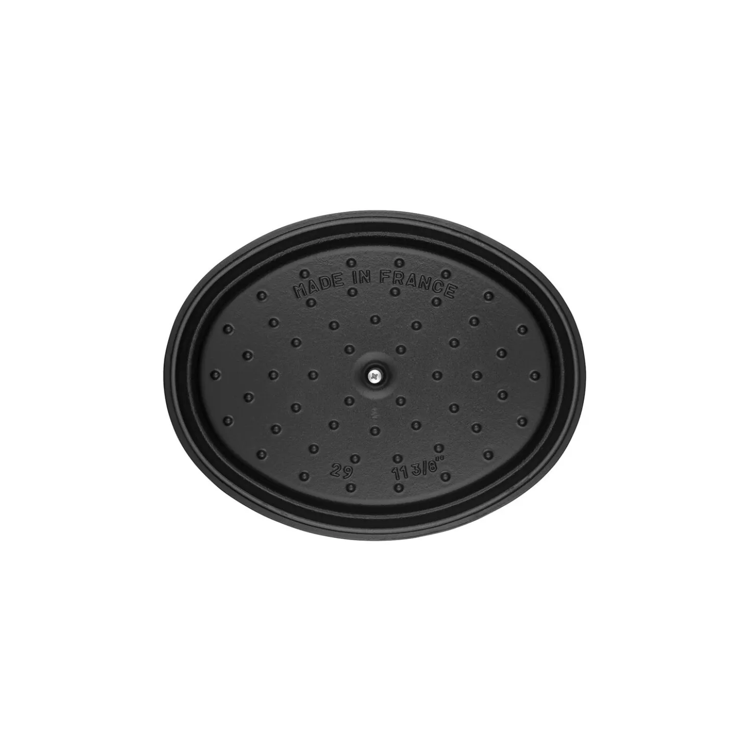 1.1 qt, Oval, Dutch Oven, Black Matte