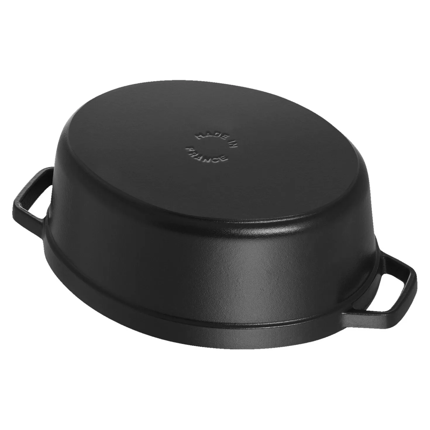 5.75 qt, Oval, Dutch Oven, Black Matte