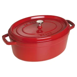 5.75 qt, Oval, Dutch Oven, Cherry