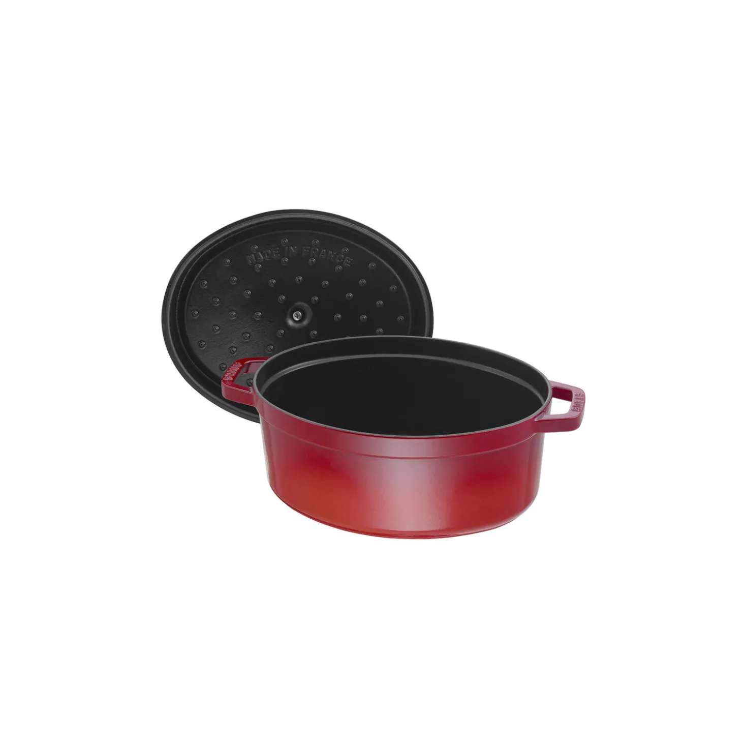 5.75 qt, Oval, Dutch Oven, Cherry - Factory Second