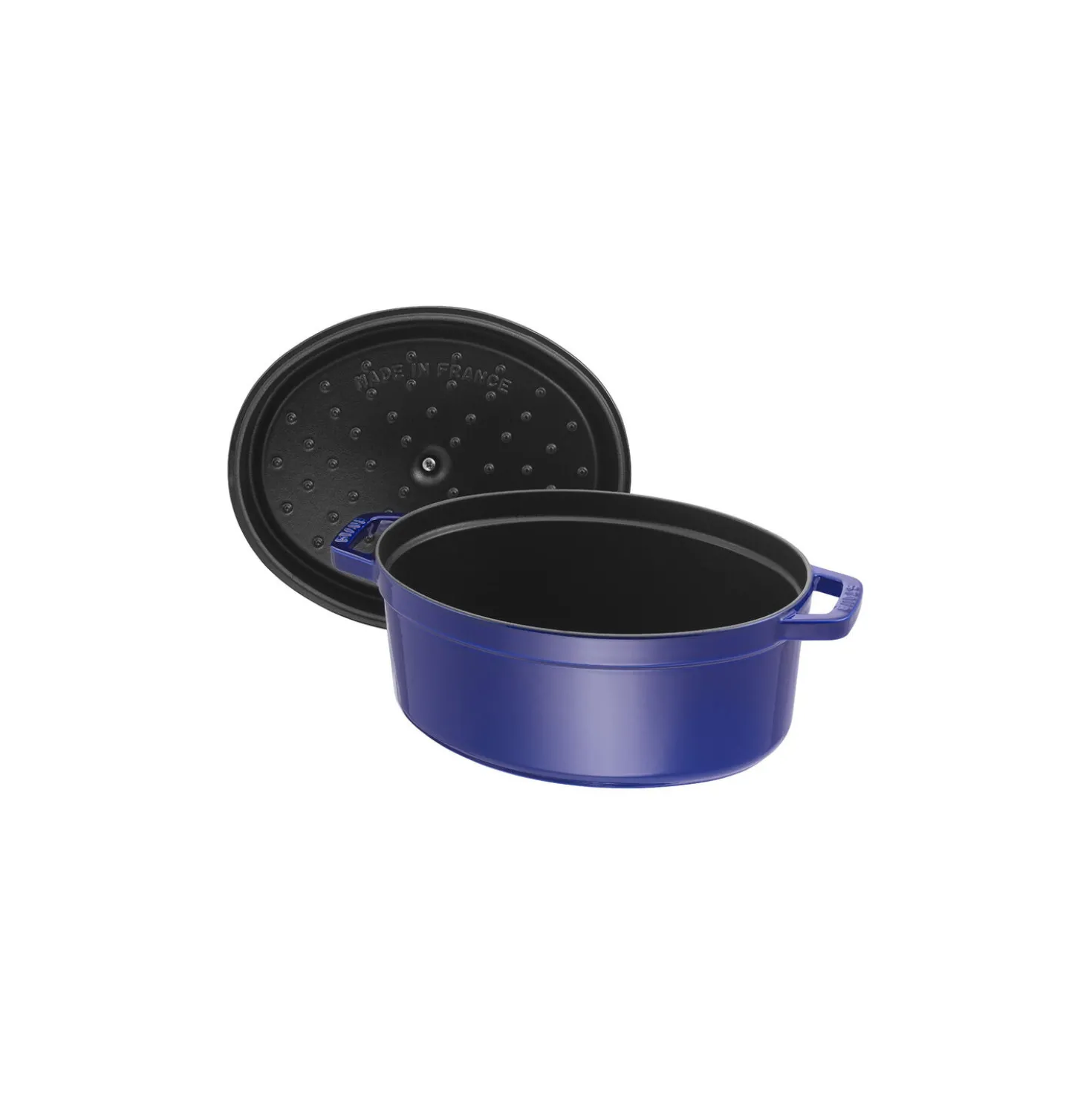 5.75 qt, Oval, Dutch Oven, Dark Blue