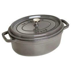 5.75 qt, Oval, Dutch Oven, Graphite Grey