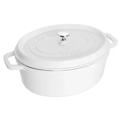 5.75 qt, Oval, Dutch Oven, Pure-white