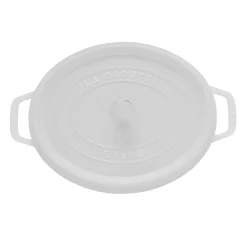 5.75 qt, Oval, Dutch Oven, Pure-white