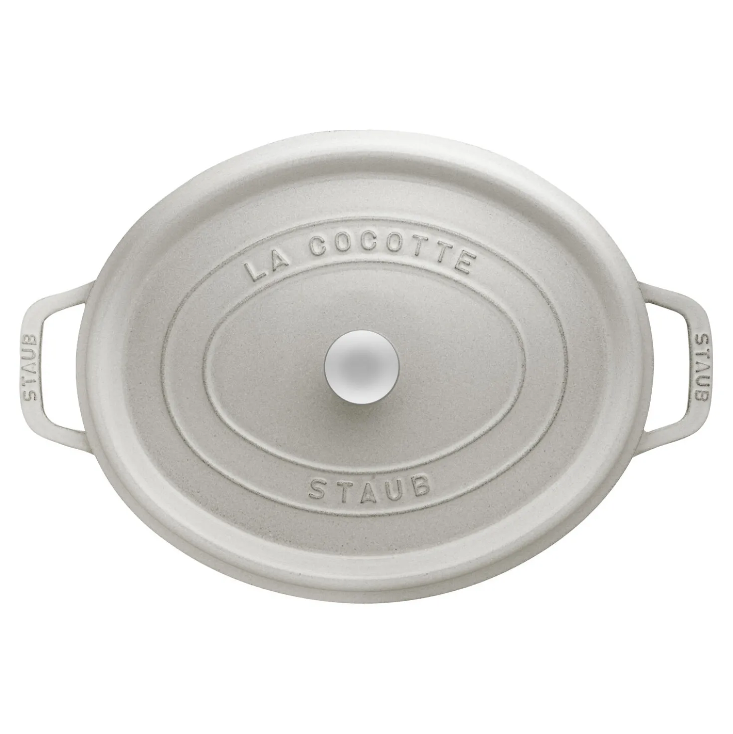 5.75 qt, Oval, Dutch Oven, White Truffle